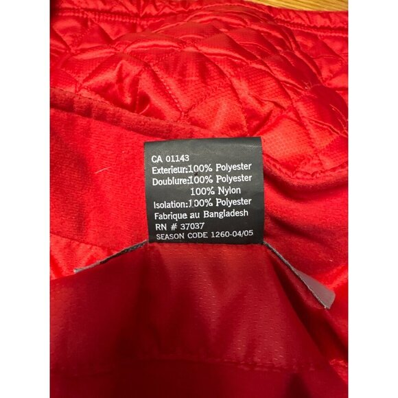 OBERMEYER  Women's Red Quilted Puffer Ski/Snow Jacket Fully Lined Size 8 - Picture 9 of 12